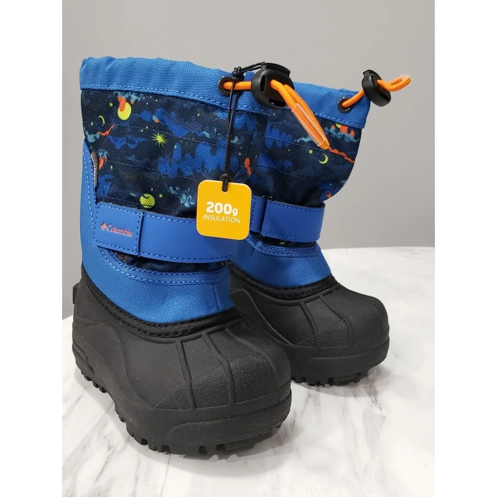 NEW SIZE 7 TODDLER BABY COLUMBIA Youth Kid POWDERBUG PLUS II Winter Snow Boots
